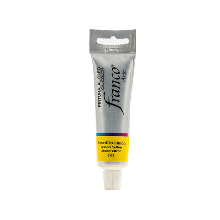 Óleo 50 ml Amarillo Limón Franco Arte