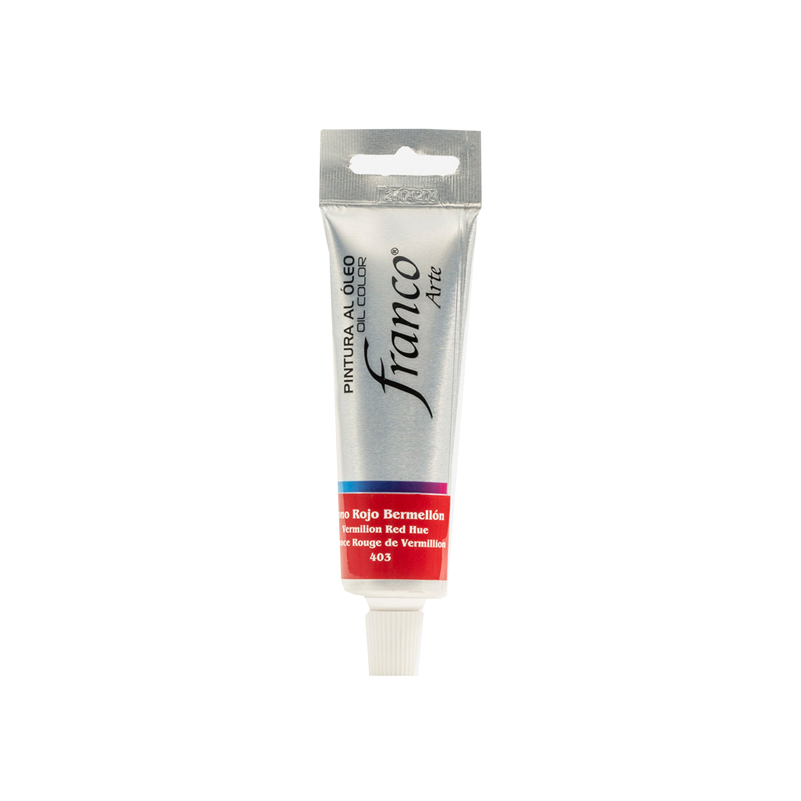 Óleo 50 ml Rojo Bermellón Franco Arte