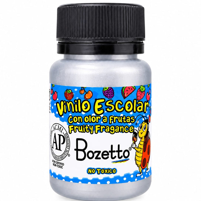 Vinilo Escolar 30 ml Plata
