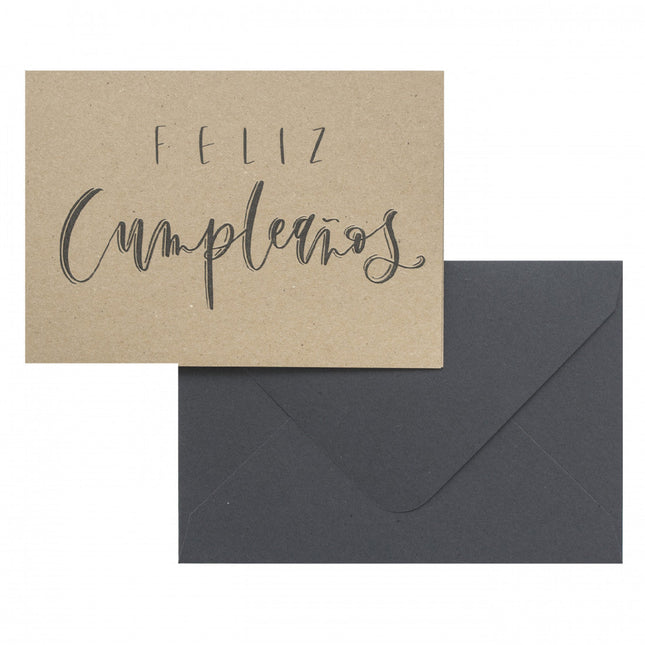 Tarjeta de regalo Peach Feliz cumpleaños