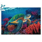 Rompecabezas 1000 Piezas Tortuga Marina Ingenio Destreza