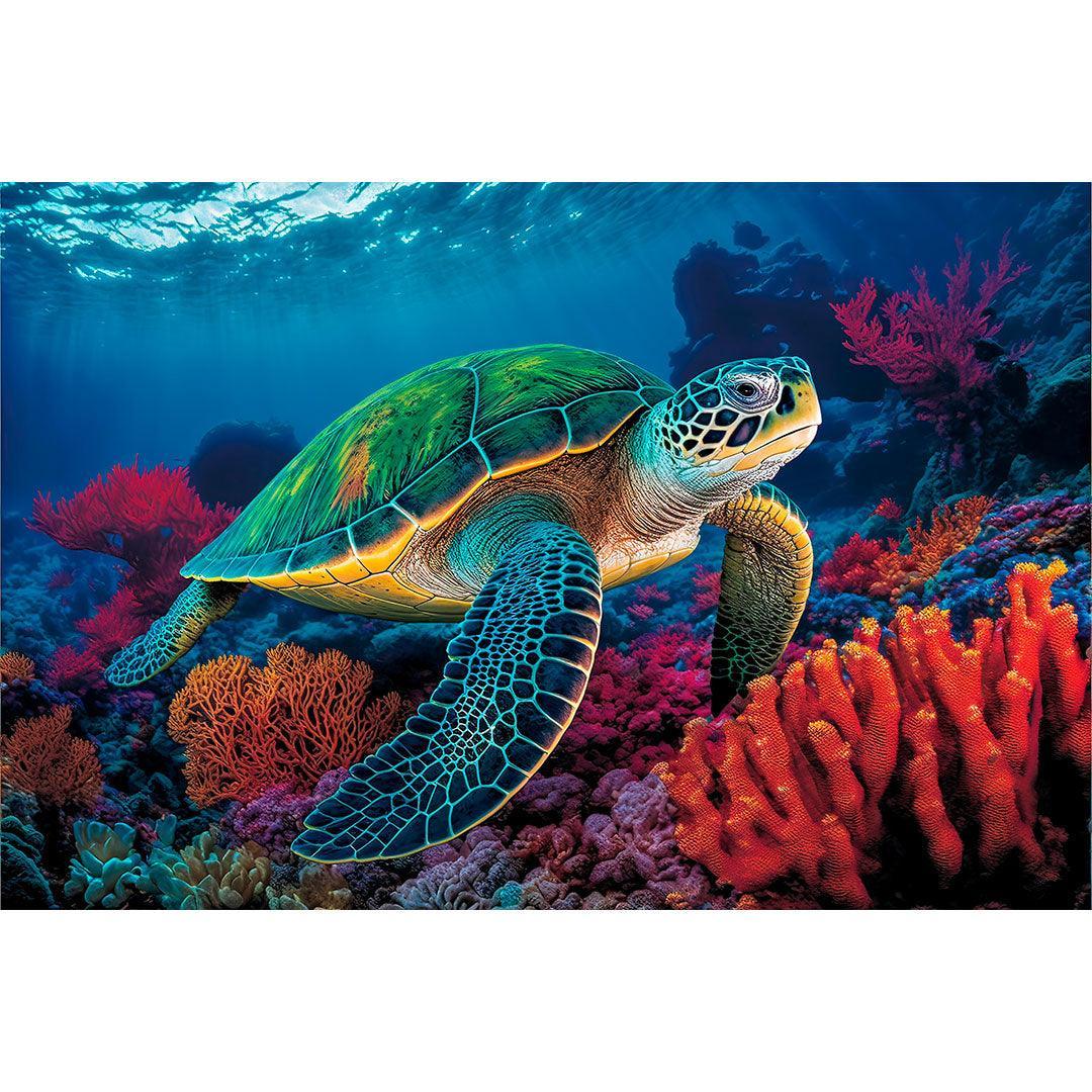 Rompecabezas 1000 Piezas Tortuga Marina Ingenio Destreza