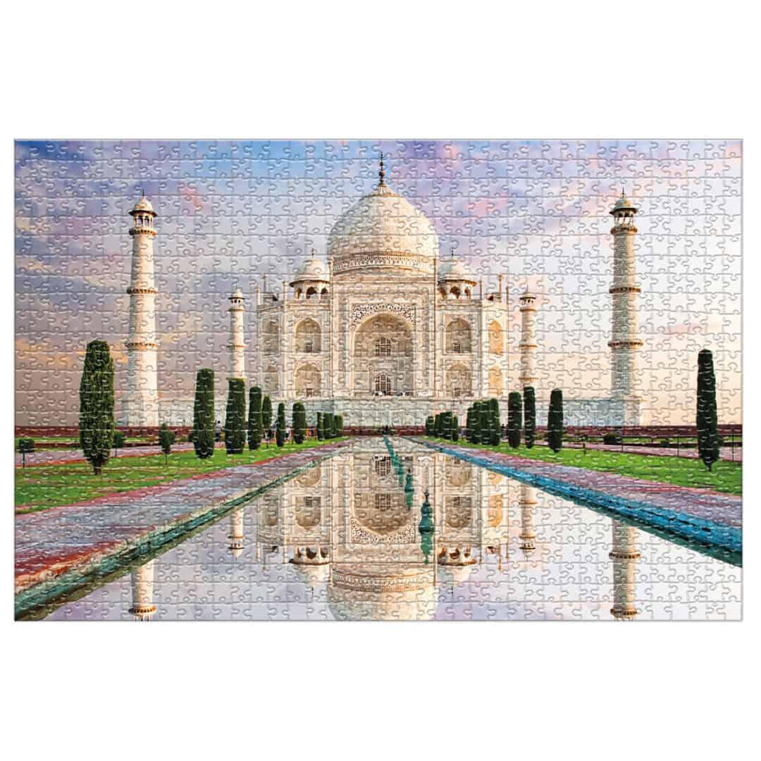 Rompecabezas 1000 Piezas Taj Mahal India Ingenio Destreza