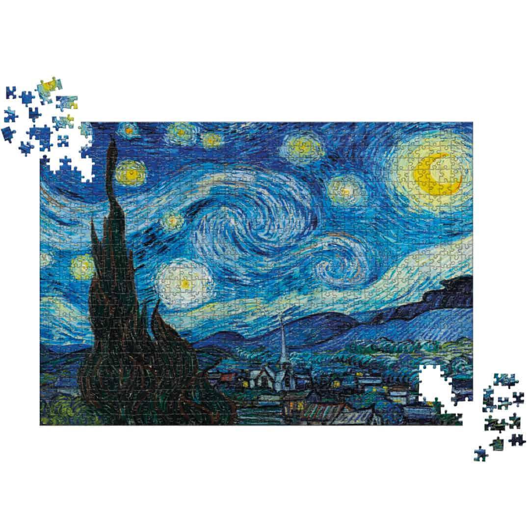 Rompecabezas 1000 Piezas La Noche Estrellada Ingenio Destreza
