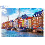 Rompecabezas 1000 Piezas Puerto De Nyhavn Dinamarca Ingenio Destreza