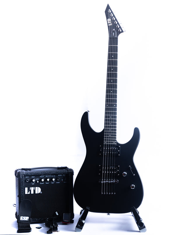 Kit Guitarra Eléctrica M10 Black LTD