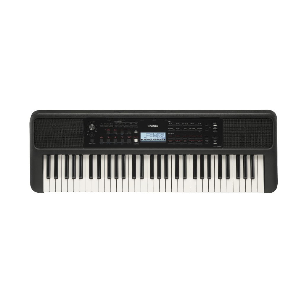Teclado Electrónico Con Adaptador Yamaha E383