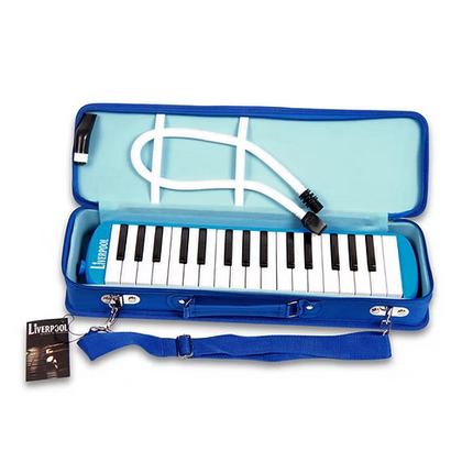 Melódica 32 Teclas Color Azul Liverpool