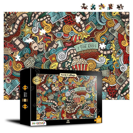 Rompecabezas 500 Piezas Cine Ingenio Destreza