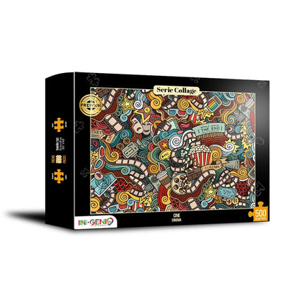 Rompecabezas 500 Piezas Cine Ingenio Destreza