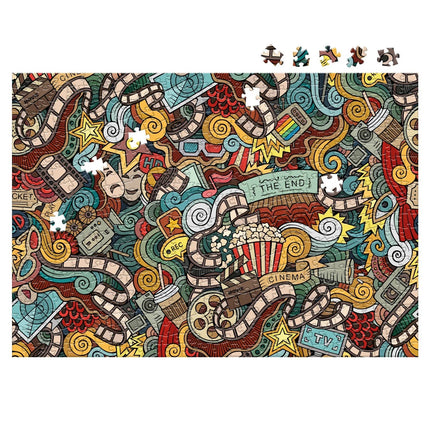 Rompecabezas 500 Piezas Cine Ingenio Destreza