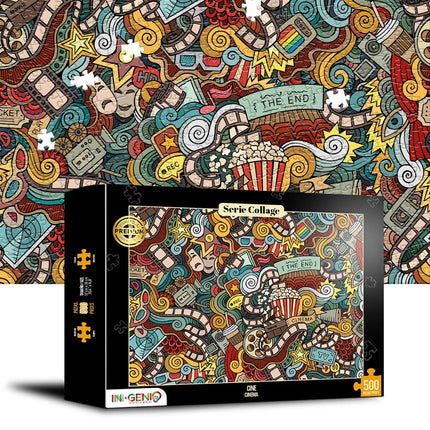 Rompecabezas 500 Piezas Cine Ingenio Destreza