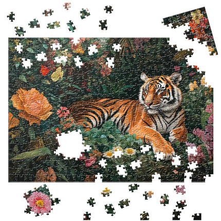 Rompecabezas 500 Piezas Tigre De Bengala | Ingenio Destreza