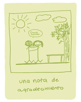 Tarjeta Abrazo De Agradecimiento