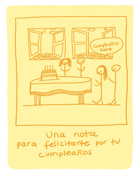 Tarjeta Cena De Cumpleaños