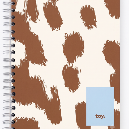 Cuaderno 5 Materias y Sketchbook Wild Bambi Blue