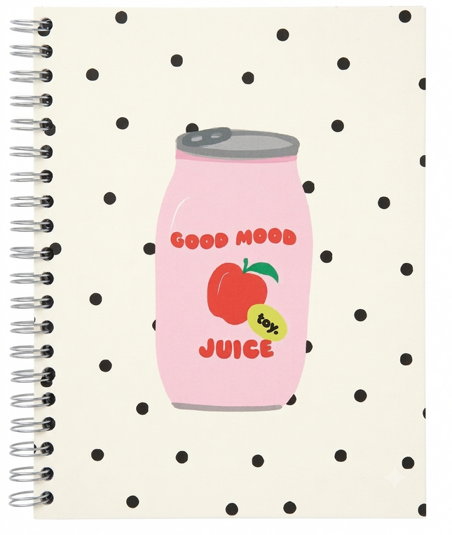 Cuaderno 5 Materias Mixto Breakfast Juice