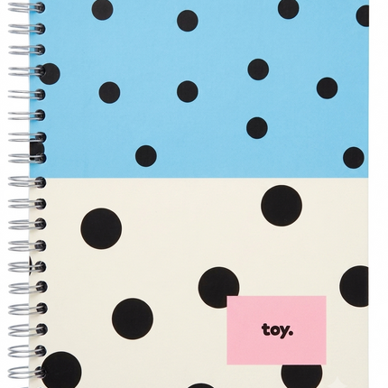 Cuaderno 5 Materias Cuadriculado Dot Party