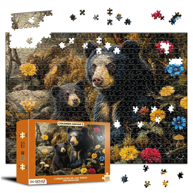Rompecabezas 1000 Piezas Cordillera Andes Ingenio Destreza