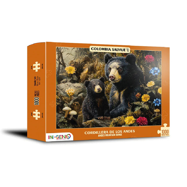 Rompecabezas 1000 Piezas Cordillera Andes Ingenio Destreza