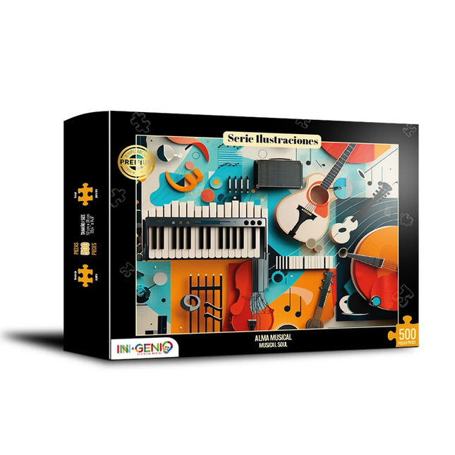 Rompecabezas 500 Piezas Alma Musical Ingenio Destreza
