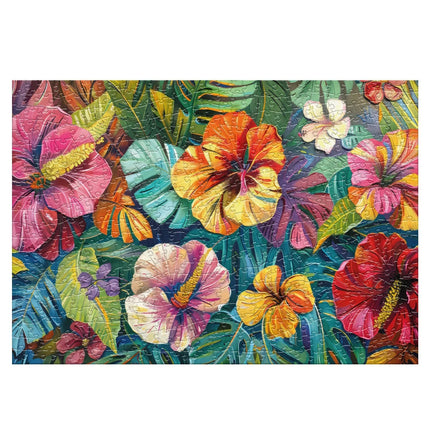 Rompecabezas 500 Piezas Flores Exoticas Ingenio Destreza