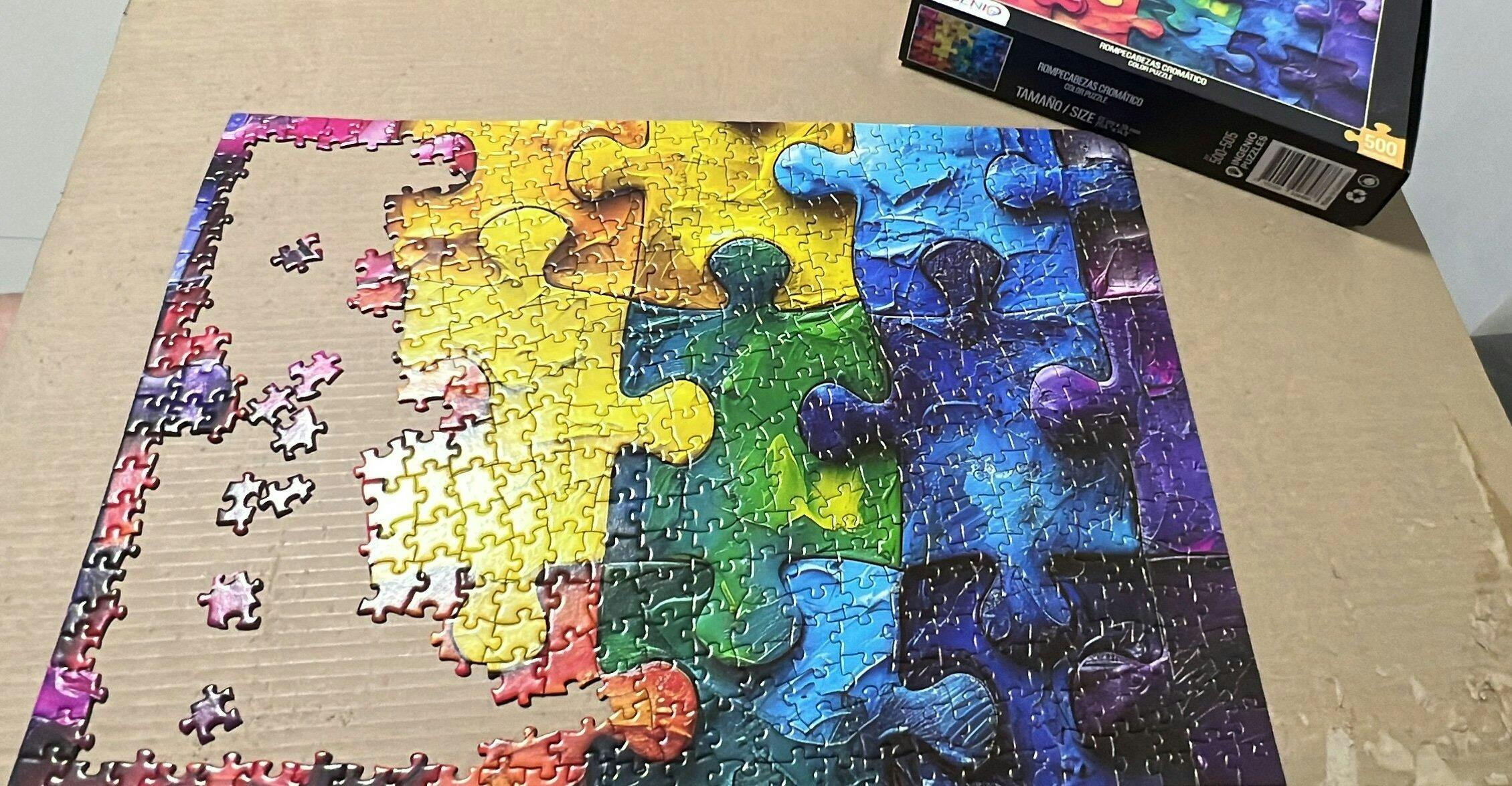 Rompecabezas 500 Piezas Rompecabezas Colorido Ingenio Destreza