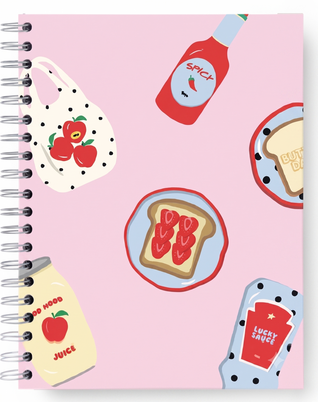Cuaderno y Sketchbook Breakfast Club