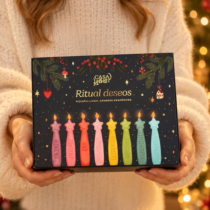 Kit de Velas Ritual de Deseos Casa Viva