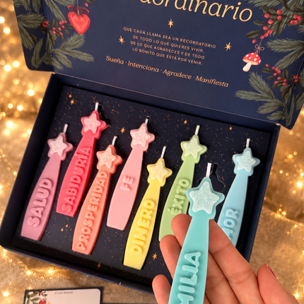 Kit de Velas Ritual de Deseos Casa Viva