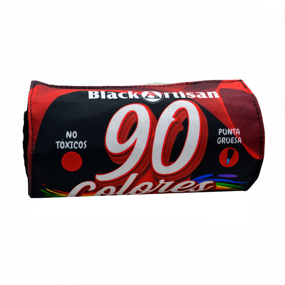 Color Black x90 Unidades Lona Enrollable Artisan