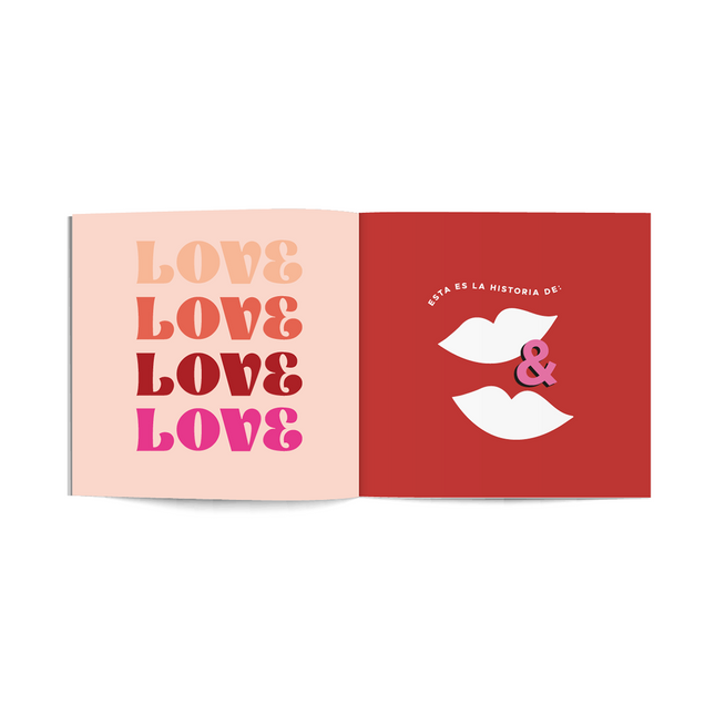 Libro Amore Mio Photobook De Parejas Colorful