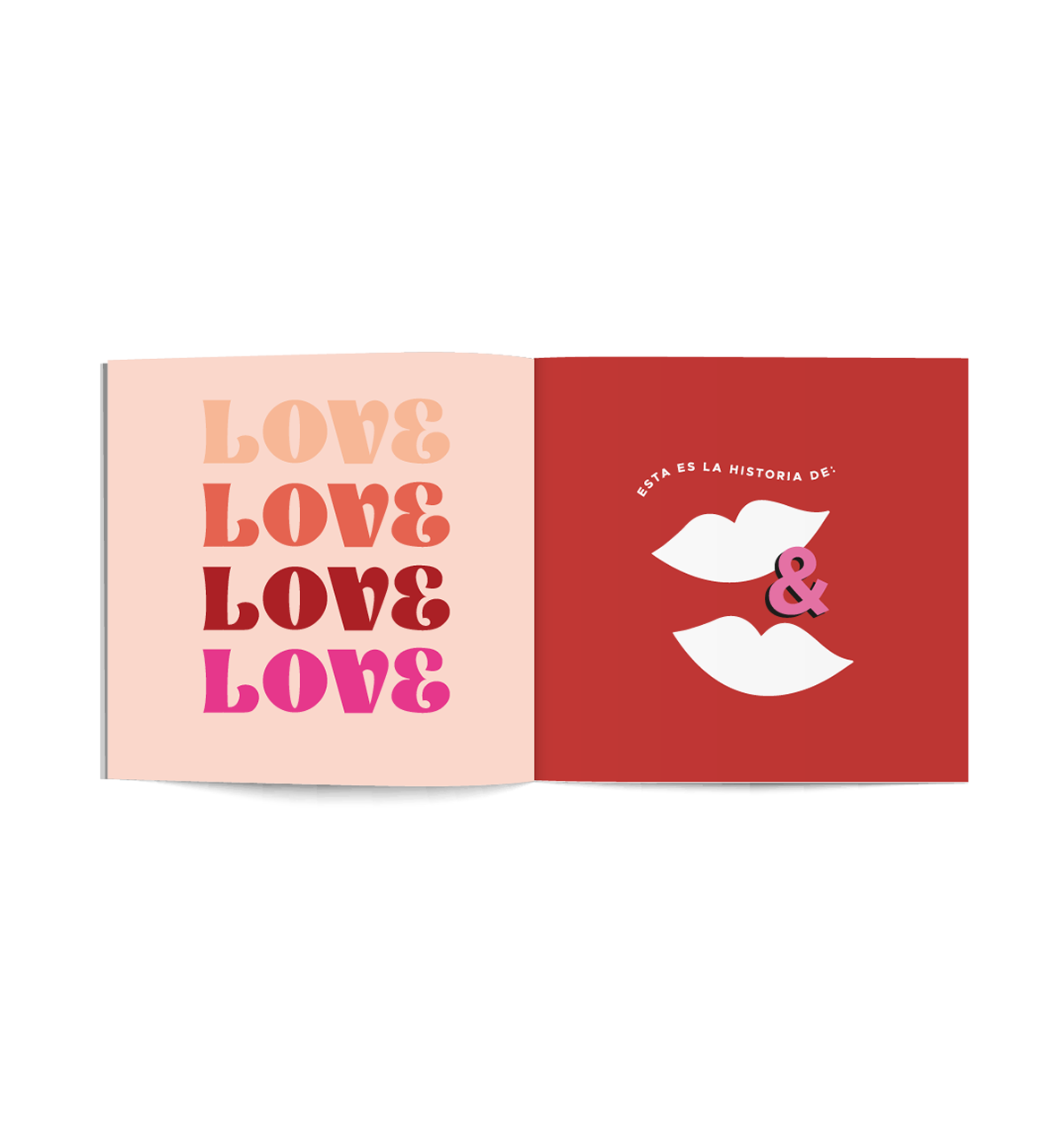 Libro Amore Mio Photobook De Parejas Colorful