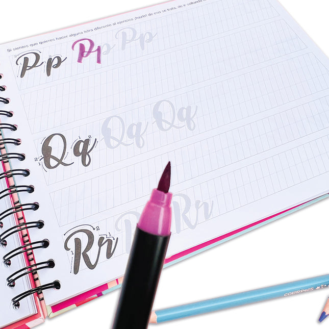 Libro De Lettering Colorful