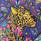 Rompecabezas Multiformas Redondo Mandala Jaguar Ingenio Destreza