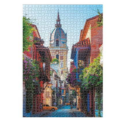 Rompecabezas 1000 Piezas Calles De Cartagena | Ingenio Destreza