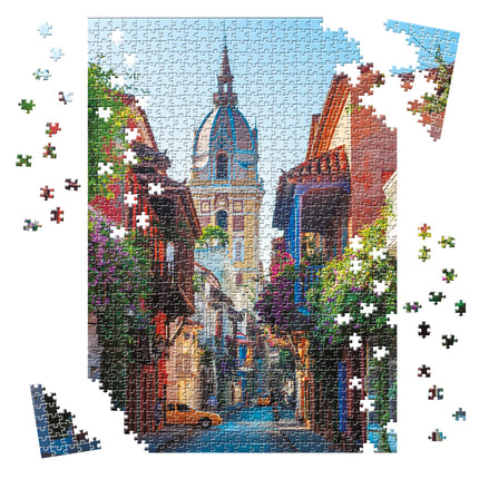 Rompecabezas 1000 Piezas Calles De Cartagena | Ingenio Destreza