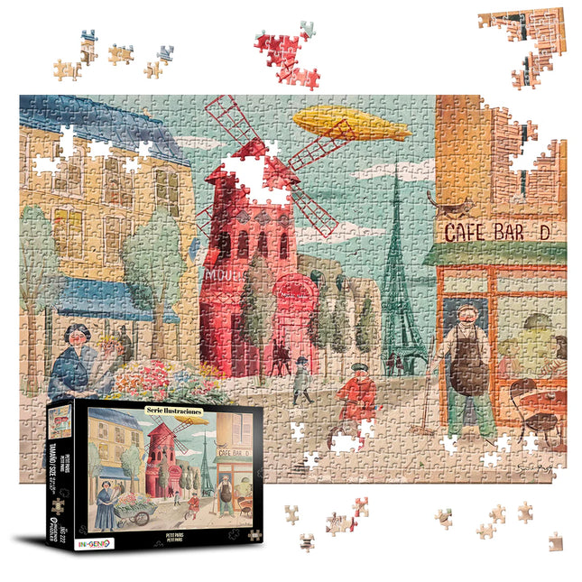 Rompecabezas 1000 Piezas Petit Paris | Ingenio Destreza