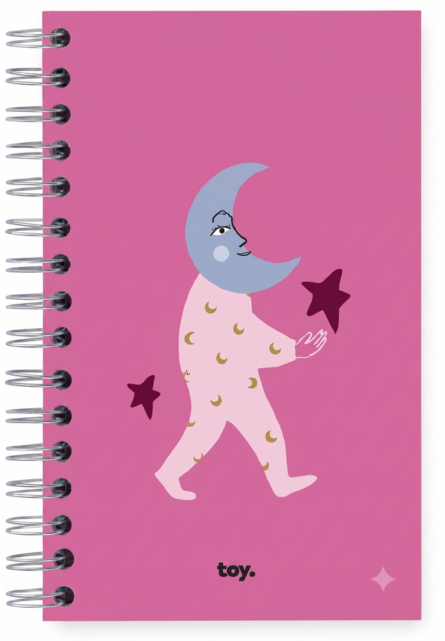 Cuaderno Mediano Cosmic Moon