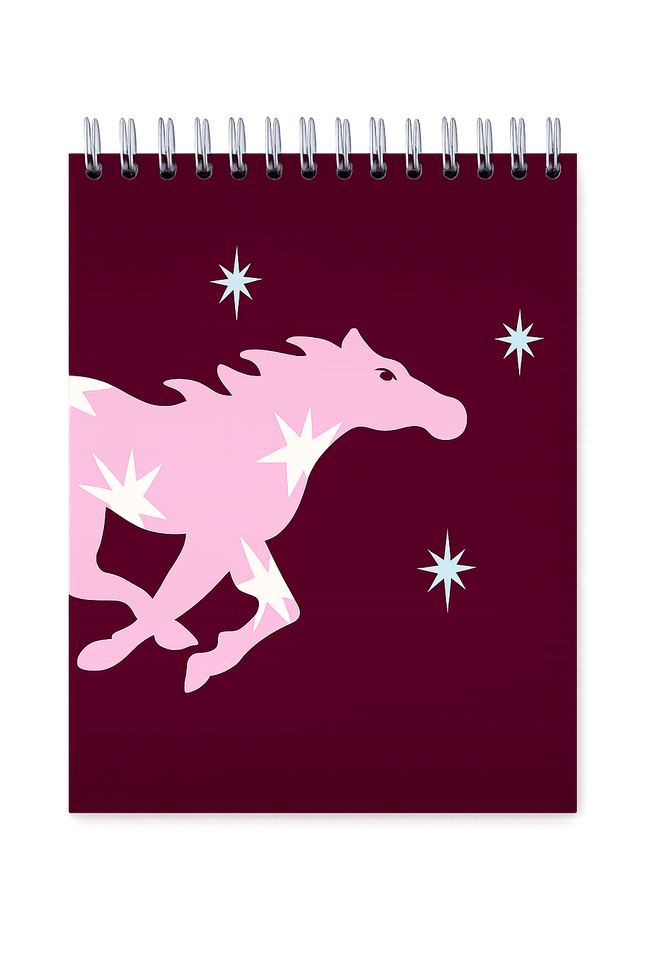 Sketchbook Tamaño Carta Star Horses