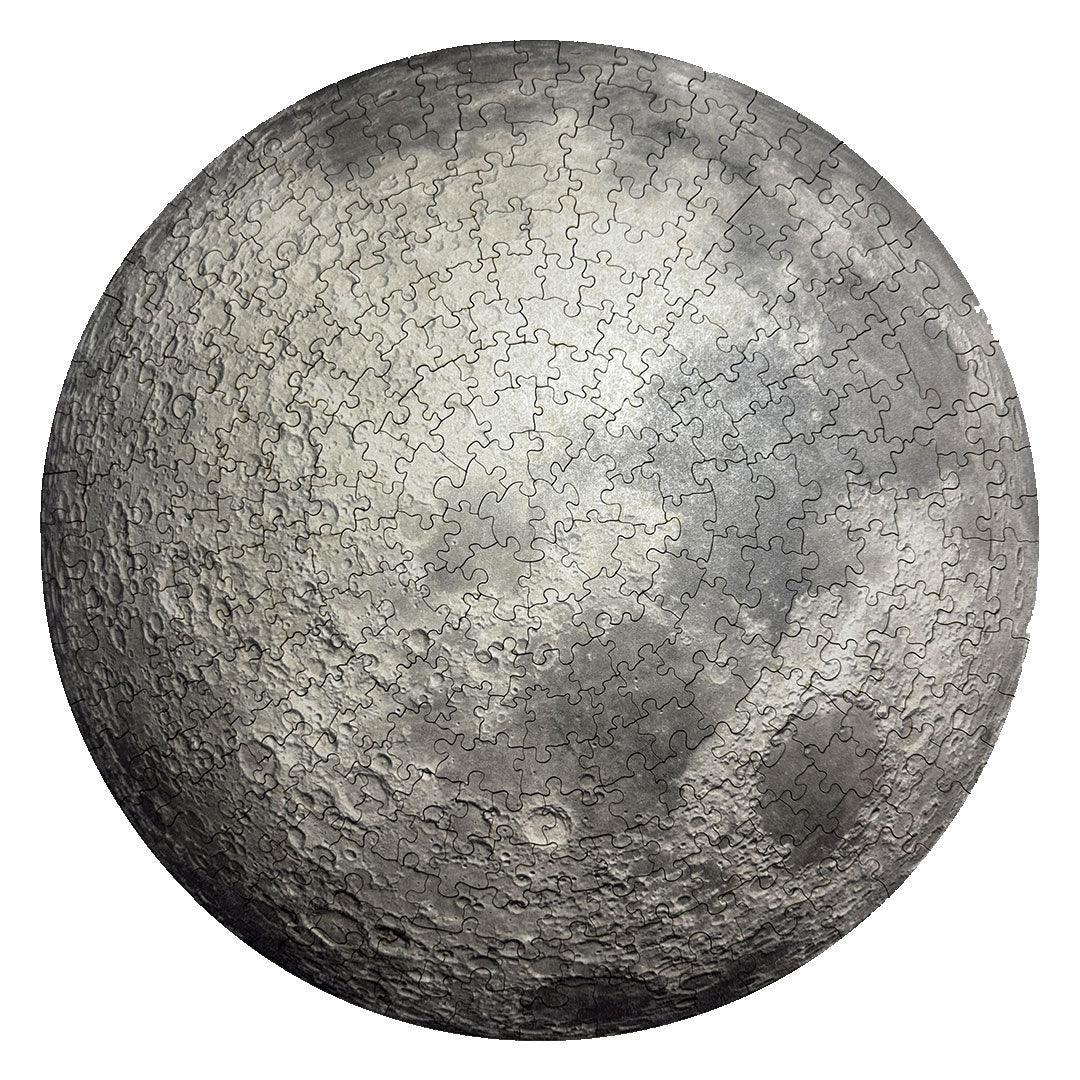Rompecabezas Circular En Madera La Luna Ingenio Destreza