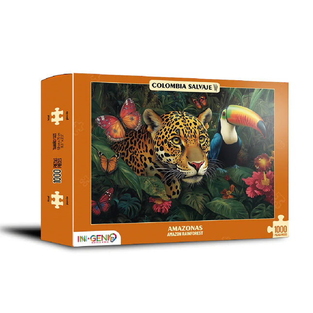 Rompecabezas 1000 Piezas Amazonas Rainforest Ingenio Destreza