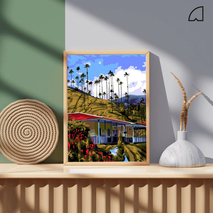 Kit De Pintura Por Números Valle de Cocóra 40x50 cm Art Box