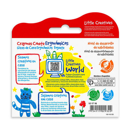 Creyon Ergonomico Cohete X 6 - Little Creatives