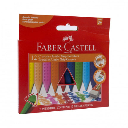 Crayolas Faber Castell Triangulares Jumbo