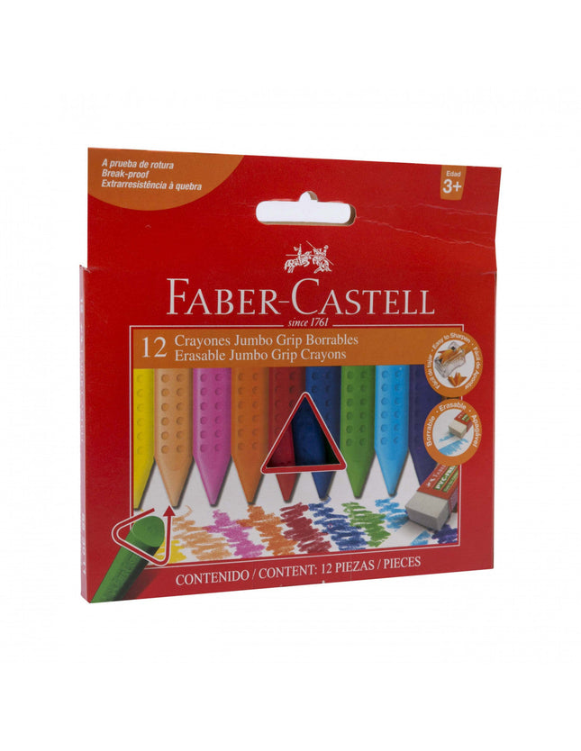 Crayolas Faber Castell Triangulares Jumbo