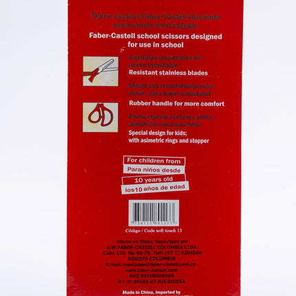 Tijera Mejor Agarre Faber Castell