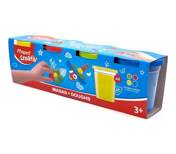 Masa Moldeable Clásica x4 | Maped