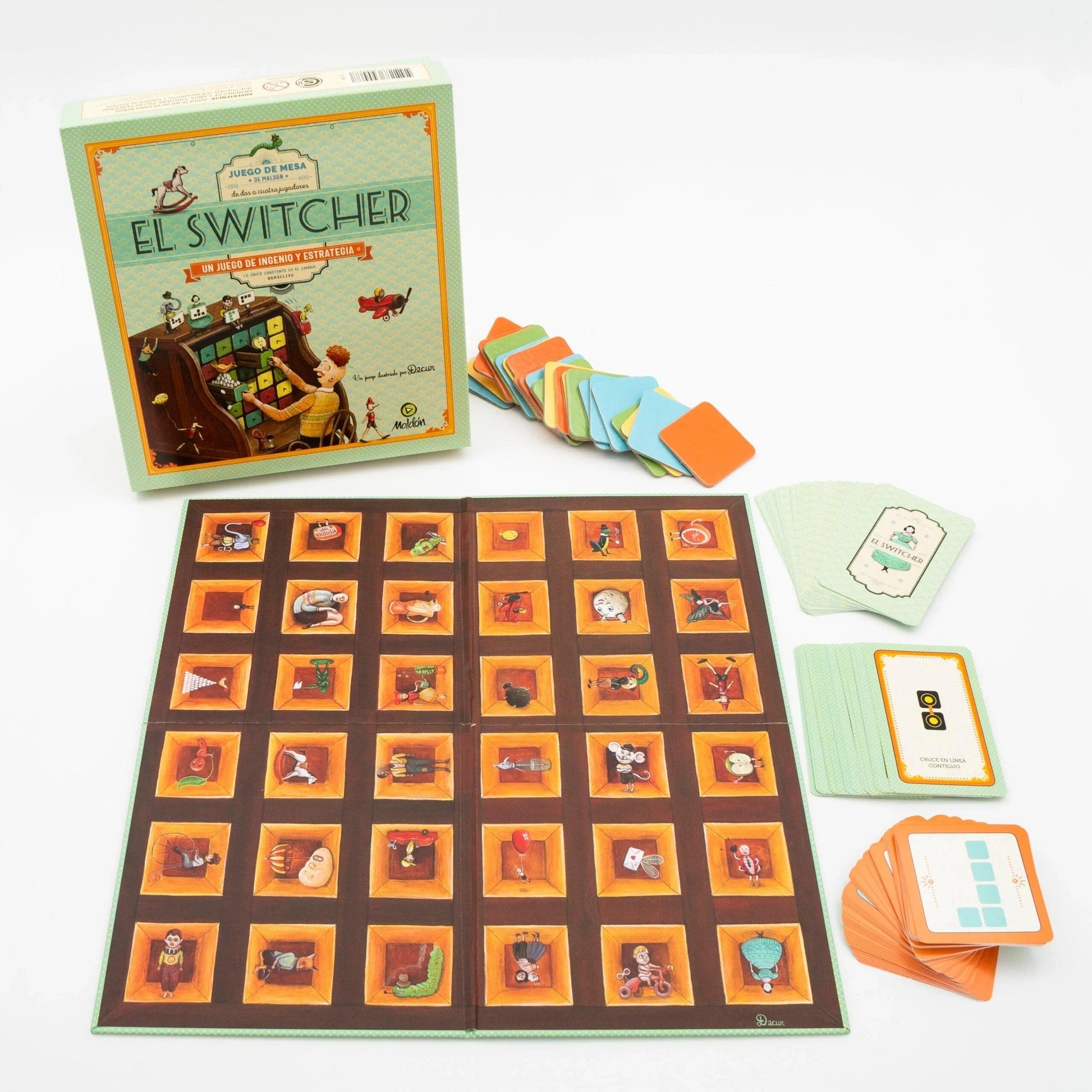 Juego De Mesa El Switcher Ingenio Destreza
