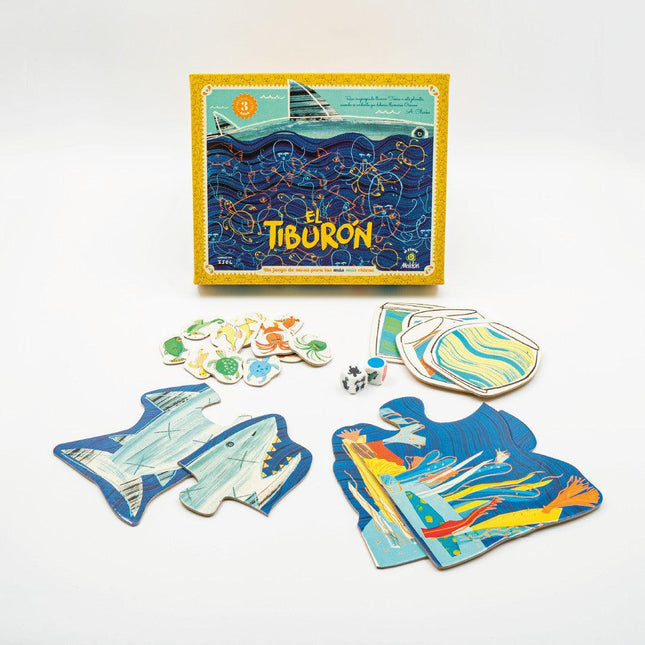 Juego De Mesa Tiburon Ingenio Destreza